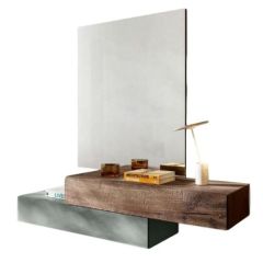 Console table with mirror 36 and 8 composition 0799/0836 Lago
