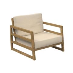 Alabama Iroko armchair by Talenti