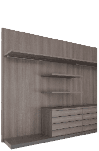 Poliform Ubik Walk-in Wardrobe