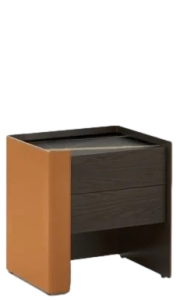 Poliform Chloe Bedside Table and Dresser