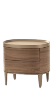 Poliform Gentleman Bedside Table and Dresser