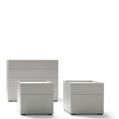 Cube Chest of Drawers and Bedside Table MisuraEmme