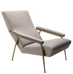 D.153.1 Leather Armchair Molteni