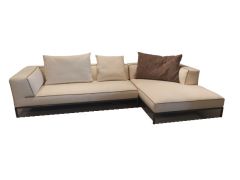 Perry Up Sofa with Chaise Longue Flexform