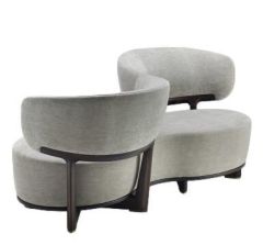 Ceccotti Collezioni Ico Vis à Vis Sofa