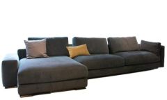 Flou MyPlace sofa with chaise longue