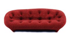 Ligne Roset Ploum 13170400 Sofa in Moby Rouge 
