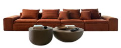 Gervasoni Samet High Sofa