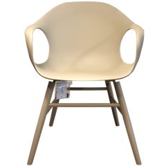 Set of 4 Elephant chairs beige Kristalia 