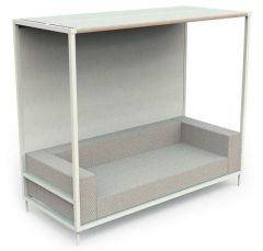 Cleo Alu Talenti four-poster sofa