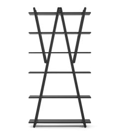 Cassina Nuvola Rossa Black Lacquered Bookcase