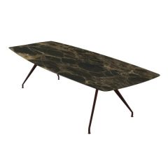 Table 240x106cm Manta Rimadesio Marble Saint Laurent