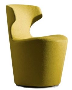 Yellow Mini Papilio low lounge chair B&B Italia