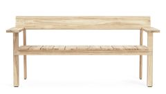 Panca GL101 Timbur Outdoor Bench Carl Hansen & Son