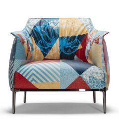 Shepard Fairey x Poltrona Frau Archibald Delicate Balance Armchair