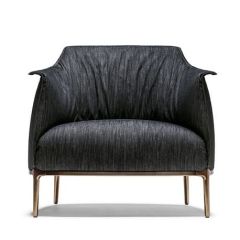 Poltrona Frau Archibald Denim Edition Armchair