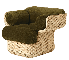 Gubi Basket Armchair