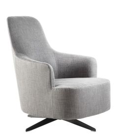 Porada Copine Bergère Swivel Armchair