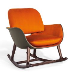 Poltrona Frau Martha Rocking Armchair