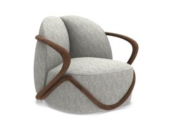 Giorgetti Hug Fabric Armchair