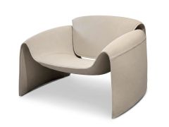 Poltrona Le Club in Pelle Silk Poliform