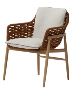 Kettal Tilos Dining Armchair