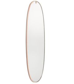 La Plus Belle mirror lamp with copper finish Flos