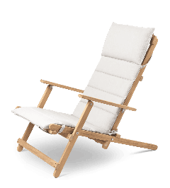 Carl Hansen & Son BM5568 Deck Chair with Cushion