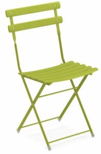 Arc En Ciel folding chair Emu