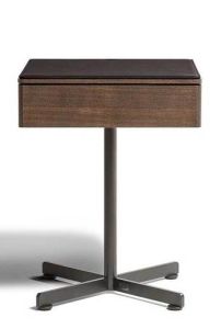 Poltrona Frau Bob Side Table with Drawer