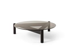 Cassina Table à Plateau Interchangeable Coffee Table