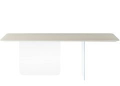 Lago Air Soft Glass Table