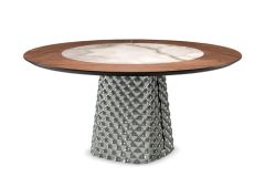 Atrium Ker-Wood Round Table Cattelan Italia