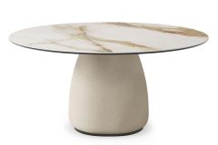Tavolo Botero Keramik Round Cattelan Italia