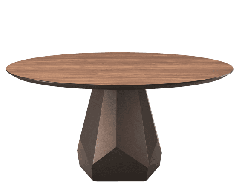 Cattelan Italia Zermatt Wood Table