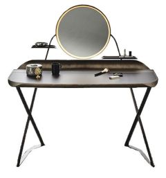 Writing desk Cocoon Leather Trousse Cattelan Italia