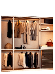 Poliform Senzafine Walk-in Wardrobe