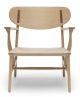 poltroncina CH22 Rovere Olio Lounge Chair Carl Hansen & Son. 