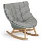 Rocking armchair Mbrace Dedon