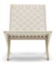 Cuba Armchair Soap Oak + Cotton Net Natural Carl Hansen & Son. 