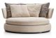 Divano Amoenus soft girevole maxalto