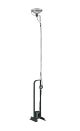 Toio LED Black Floor Lamp Flos