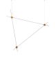 Cassina Eitie Triangle Vertical Suspension Lamp