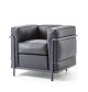Cassina 2 Fauteuil Grand Confort, Petit Modèle Armchair