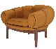Gubi Croissant Armchair