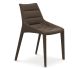 Set of 4 Outline Leather Chairs Molteni