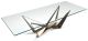 Tavolo 240x120 Skorpio base Brushed Bronze Cattelan Italia